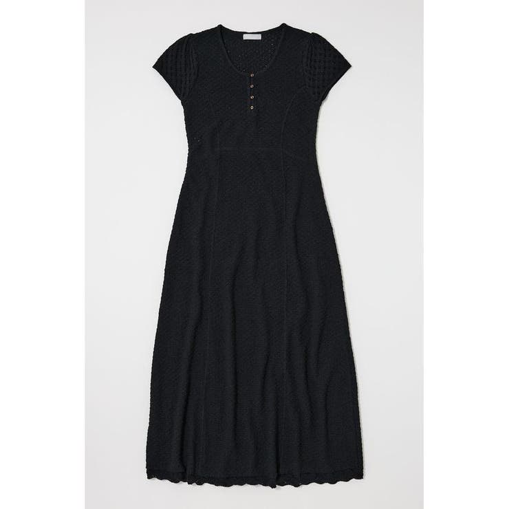 BLK | OPEN NECK MERMAID ドレス | MOUSSY OUTLET