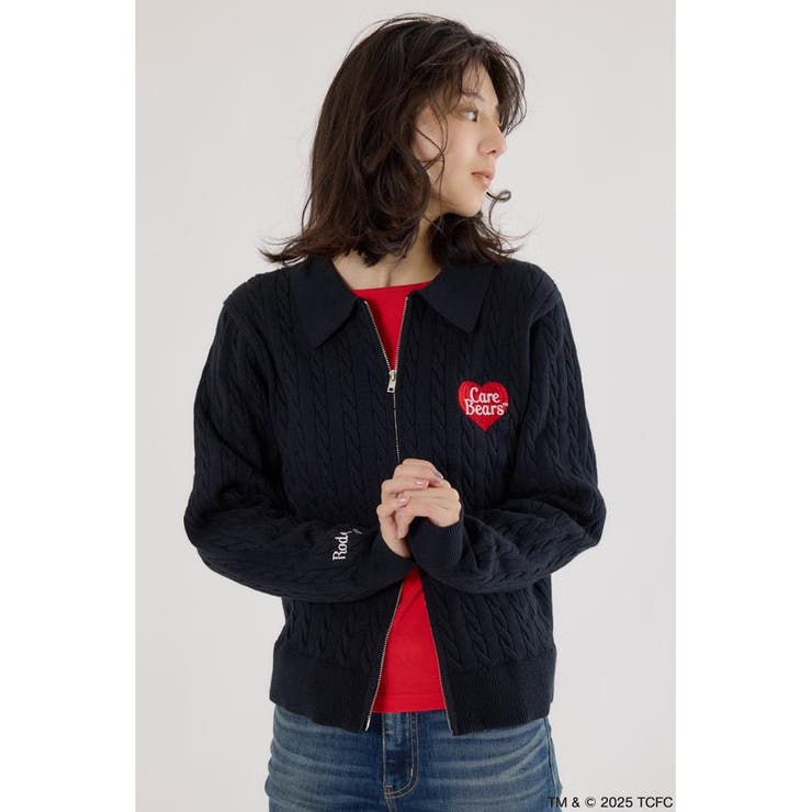 (Care Bears) モチーフジップカーディガン | RODEO CROWNS WIDE BOWL | 詳細画像8 