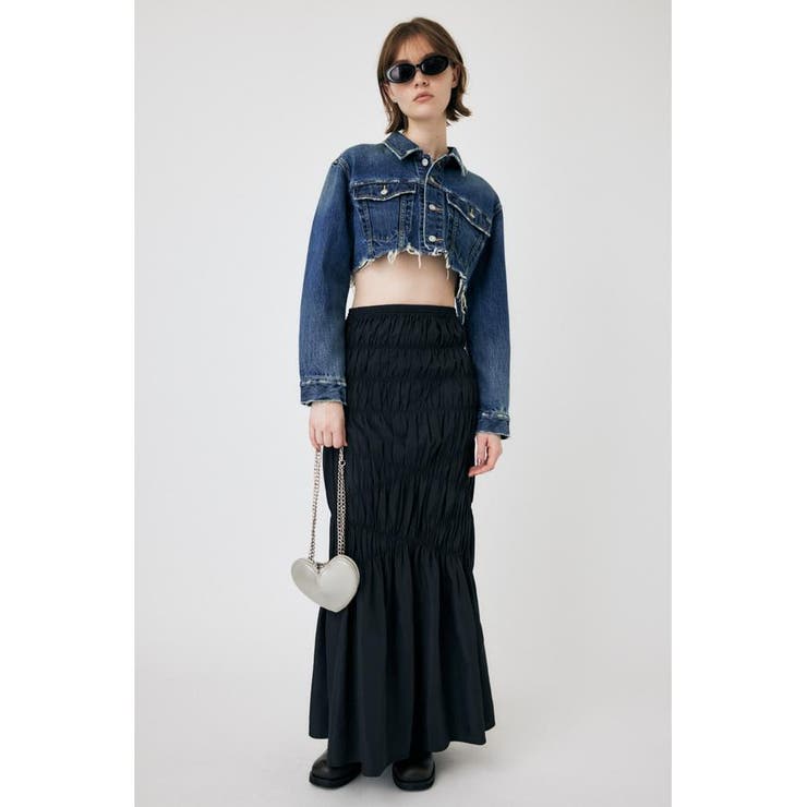 RAW EDGE SHORT DENIM ジャケット | MOUSSY OUTLET | 詳細画像14 