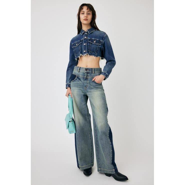RAW EDGE SHORT DENIM ジャケット | MOUSSY OUTLET | 詳細画像2 