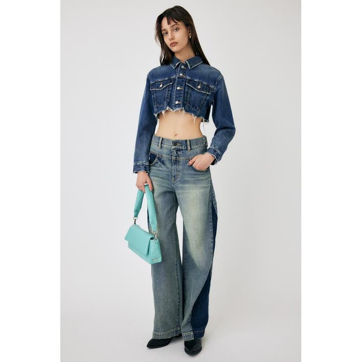 RAW EDGE SHORT DENIM ジャケット | MOUSSY OUTLET | 詳細画像3 