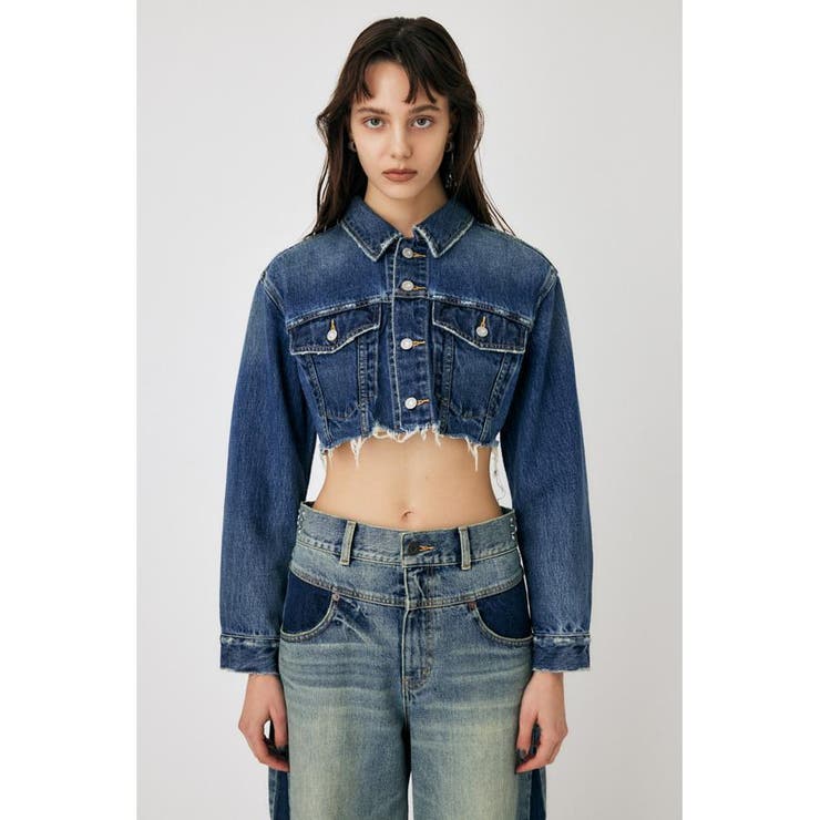 RAW EDGE SHORT DENIM ジャケット | MOUSSY OUTLET | 詳細画像5 