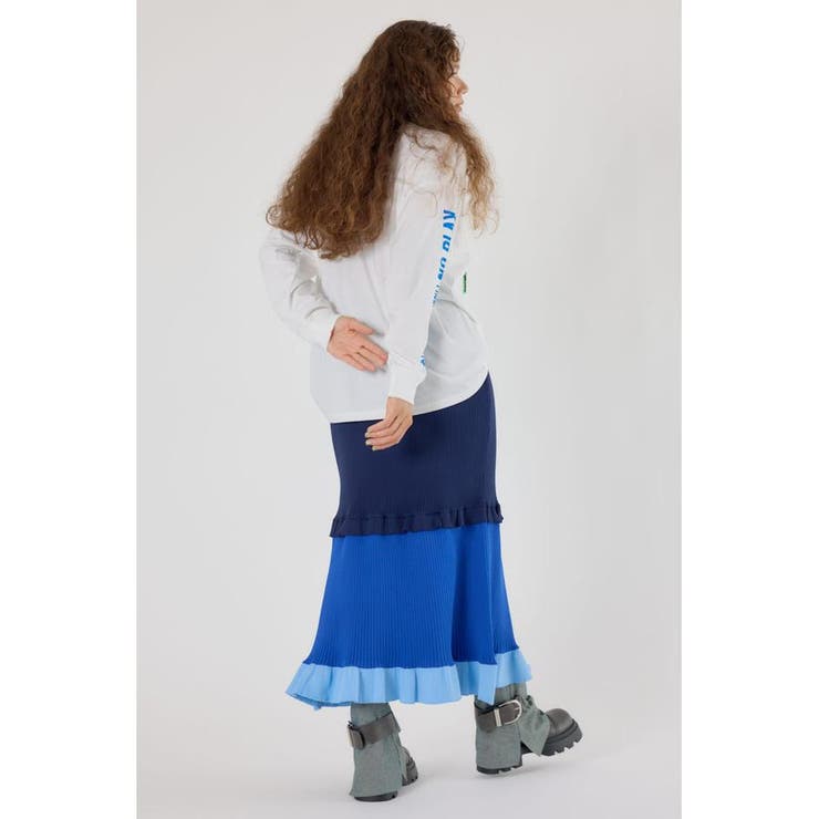 A-LIGHT フリル切替ニットスカート | RODEO CROWNS WIDE BOWL | 詳細画像20 