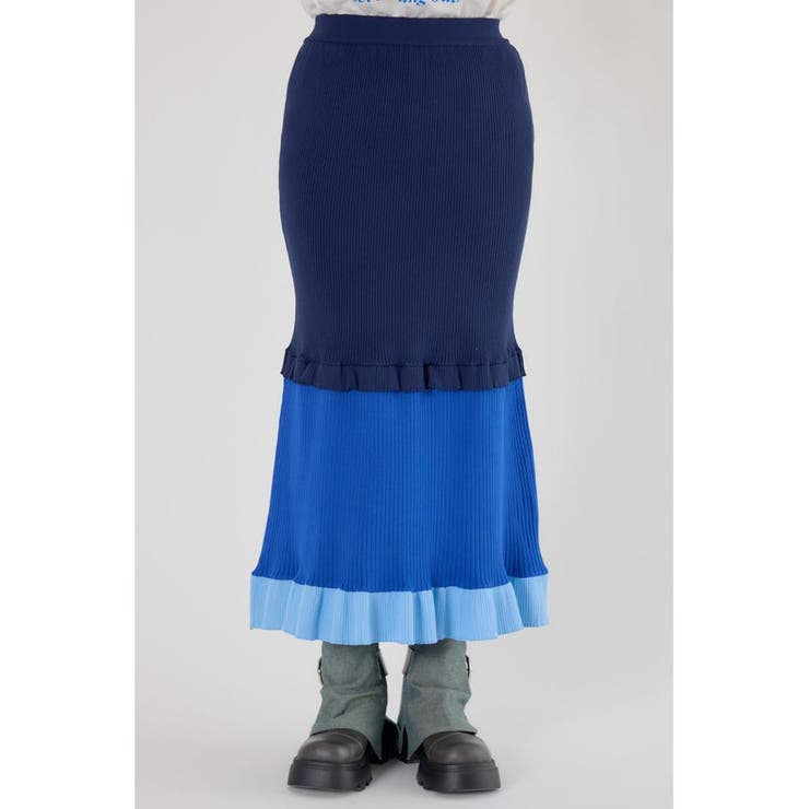 A-LIGHT フリル切替ニットスカート | RODEO CROWNS WIDE BOWL | 詳細画像21 