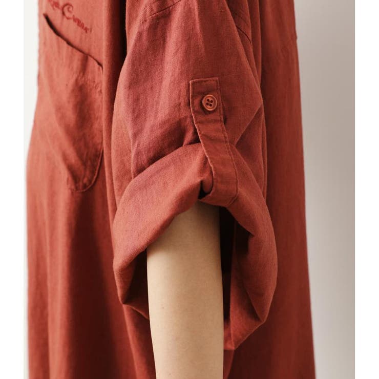 オーバーリネンシャツ | RODEO CROWNS WIDE BOWL | 詳細画像9