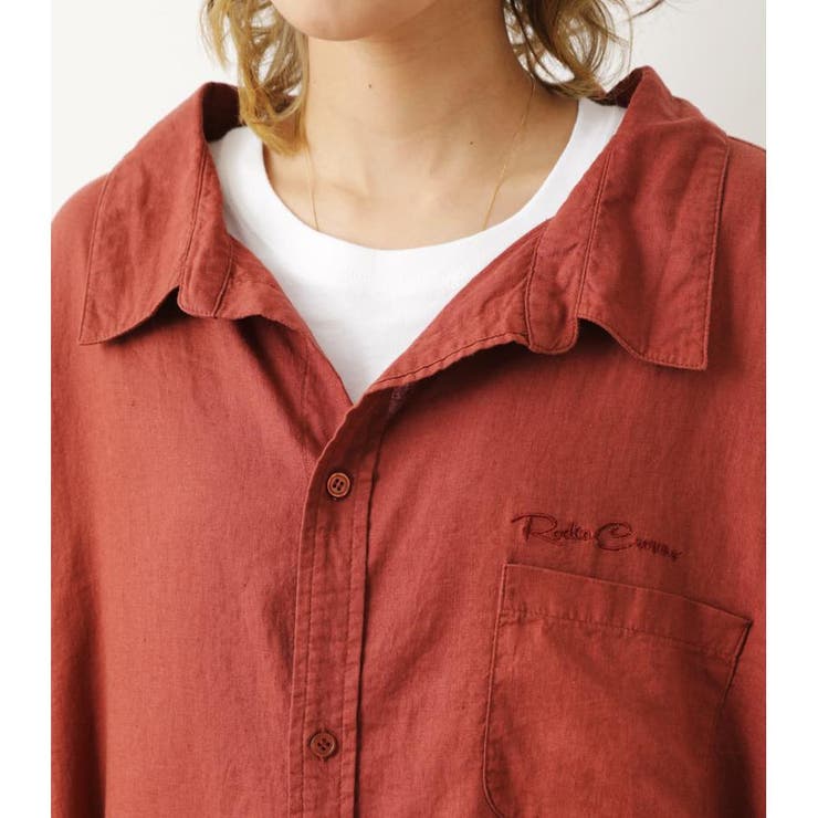 オーバーリネンシャツ | RODEO CROWNS WIDE BOWL | 詳細画像5