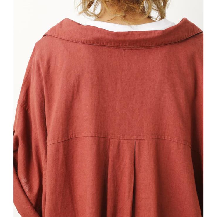 オーバーリネンシャツ | RODEO CROWNS WIDE BOWL | 詳細画像7