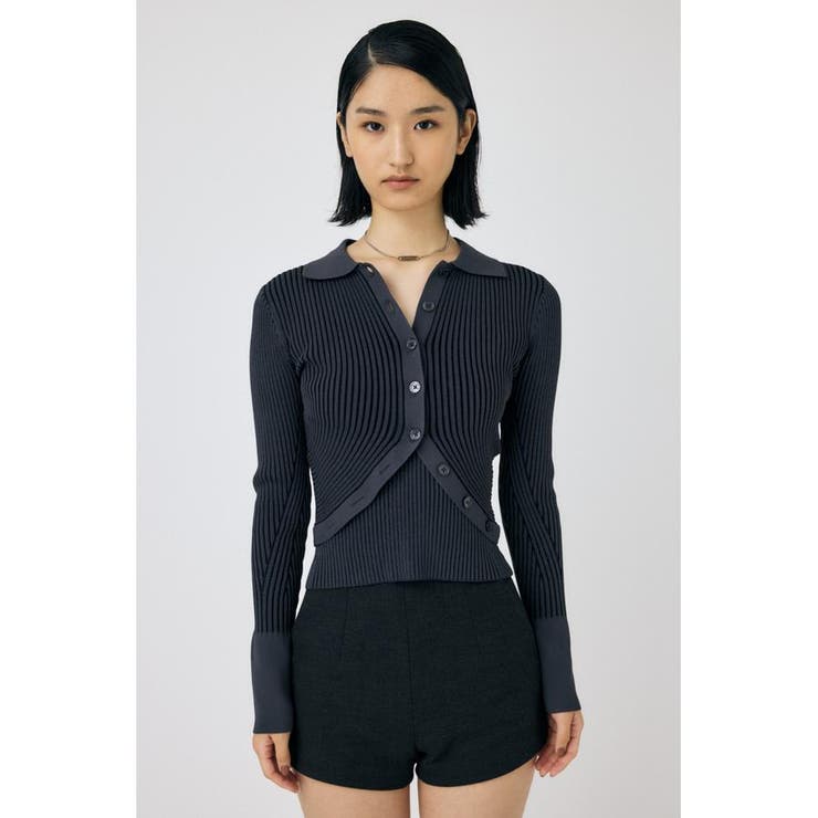 RIB KNIT カーディガン&キャミ | MOUSSY OUTLET | 詳細画像14 