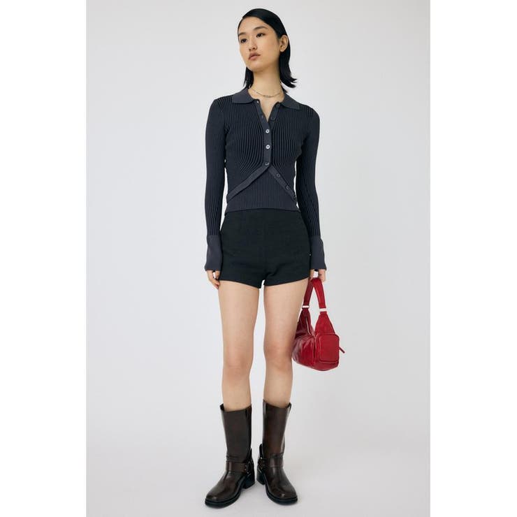 RIB KNIT カーディガン&キャミ | MOUSSY OUTLET | 詳細画像10 