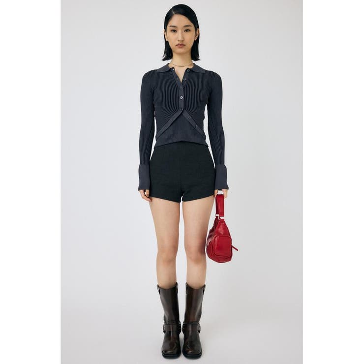 RIB KNIT カーディガン&キャミ | MOUSSY OUTLET | 詳細画像12 