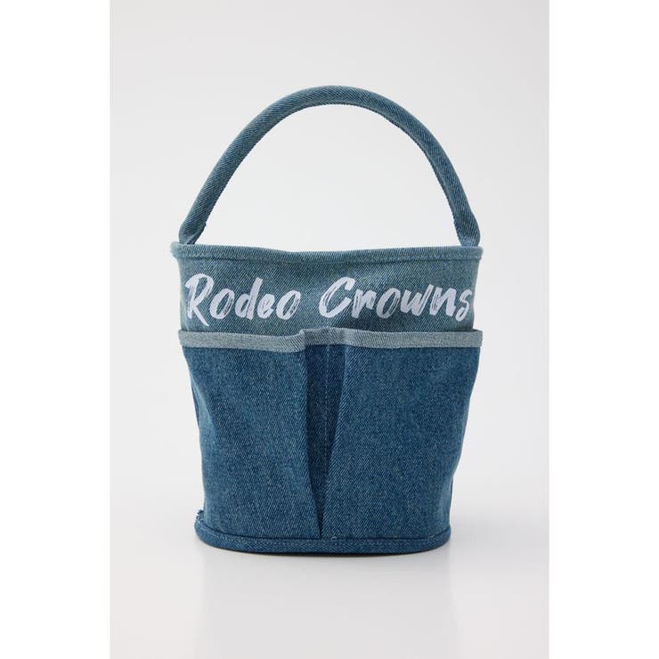 柄BLU5 | バケツポケットミニトートバッグ | RODEO CROWNS WIDE BOWL
