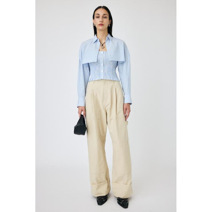 IVOY3 | DOUBLE KNEE タックパンツ | MOUSSY OUTLET
