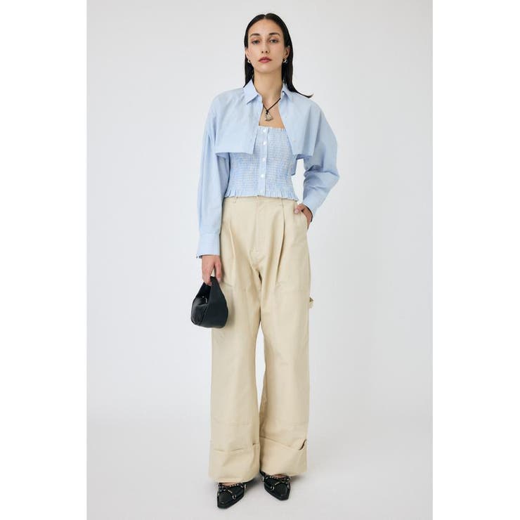 DOUBLE KNEE タックパンツ | MOUSSY OUTLET | 詳細画像1 