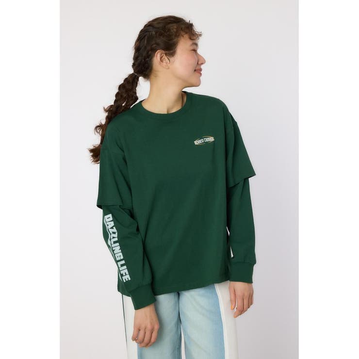 VintageフェイクレイヤードロングスリーブTシャツ | RODEO CROWNS WIDE BOWL | 詳細画像24 