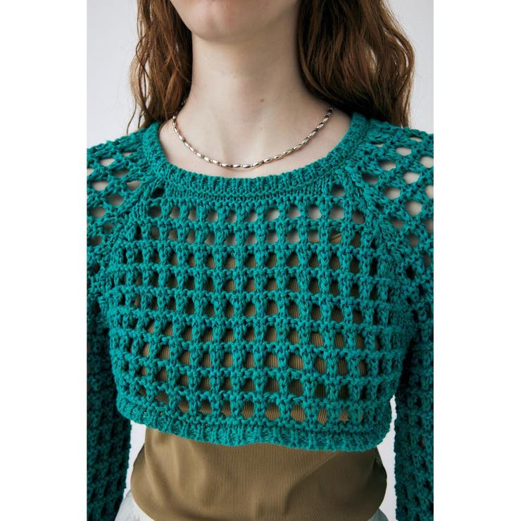 CROCHET BOLERO ニット | MOUSSY OUTLET | 詳細画像4 