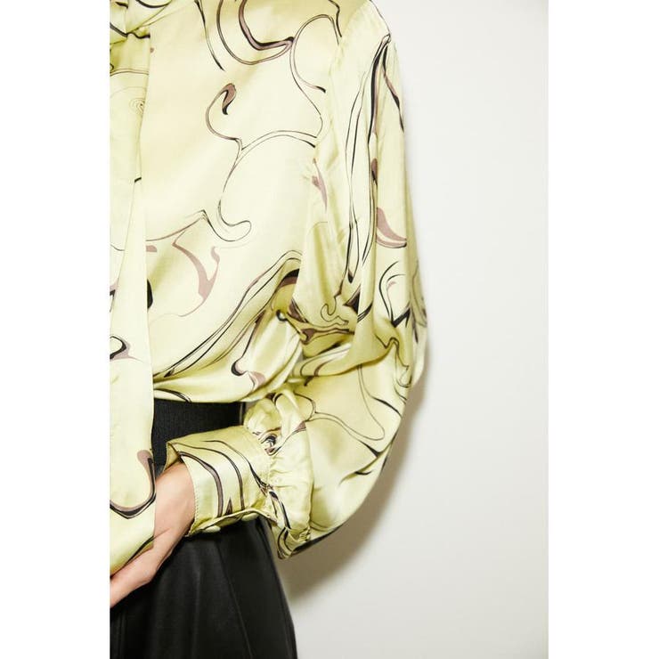 MARBLING TIE ブラウス | SLY OUTLET | 詳細画像15