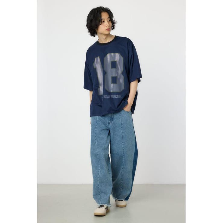 メッシュドッキンクナンバーTシャツ | RODEO CROWNS WIDE BOWL | 詳細画像26 