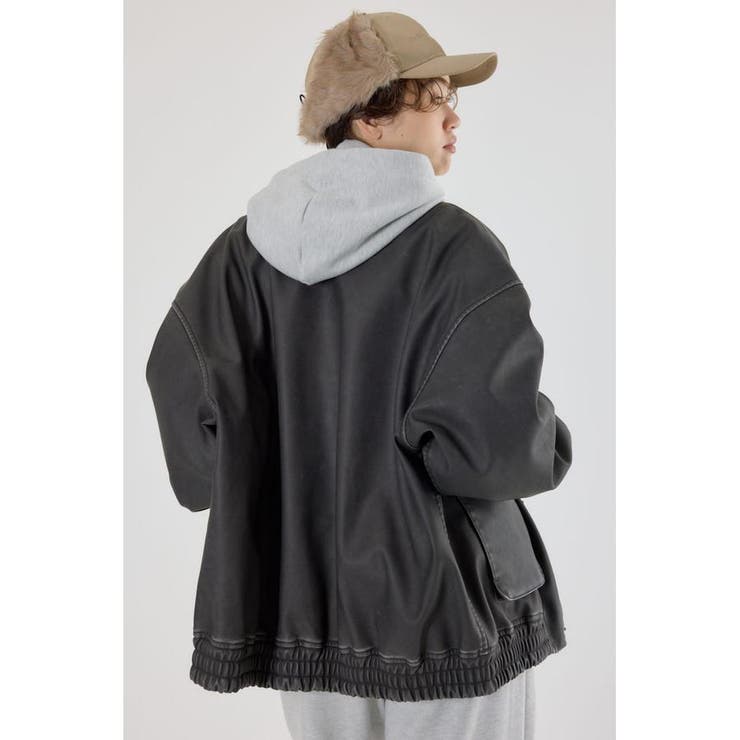 ヴィンテージフェイクレザーブルゾン | RODEO CROWNS WIDE BOWL | 詳細画像5 