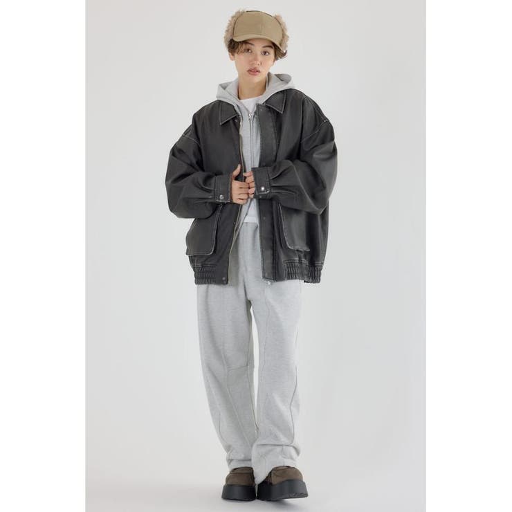 ヴィンテージフェイクレザーブルゾン | RODEO CROWNS WIDE BOWL | 詳細画像7 