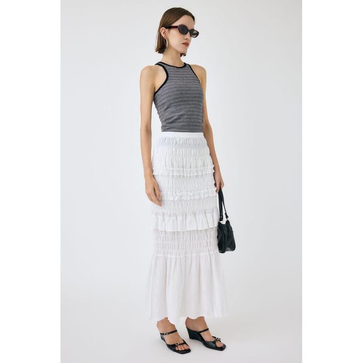 SHIRRING LONG スカート | MOUSSY OUTLET | 詳細画像3 