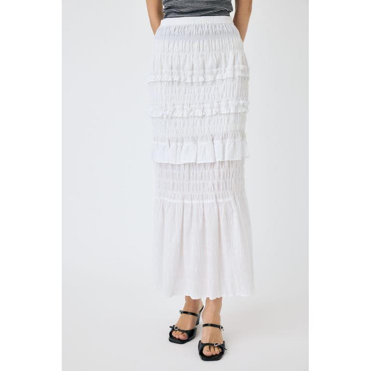 SHIRRING LONG スカート | MOUSSY OUTLET | 詳細画像6 