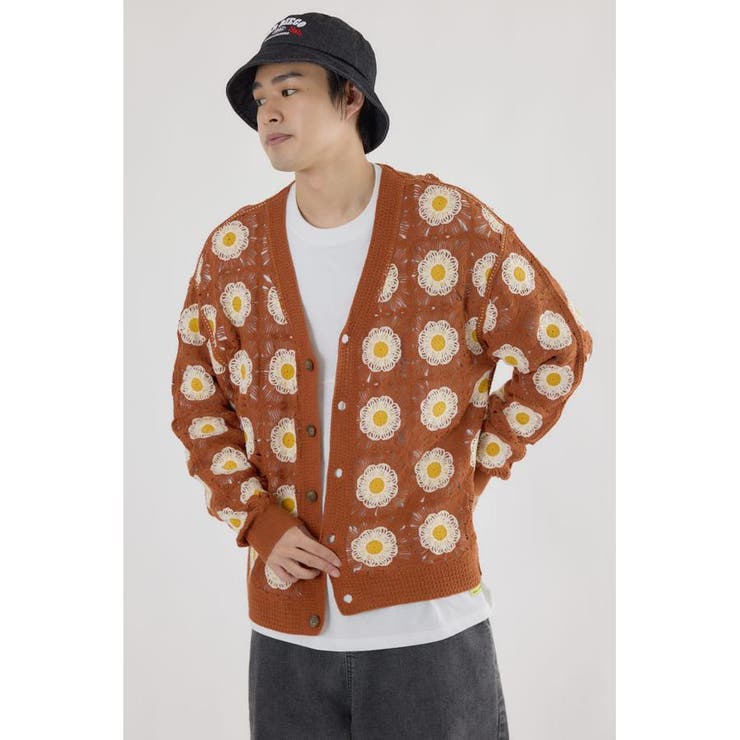 クロシェフラワーニットカーディガン | RODEO CROWNS WIDE BOWL | 詳細画像22