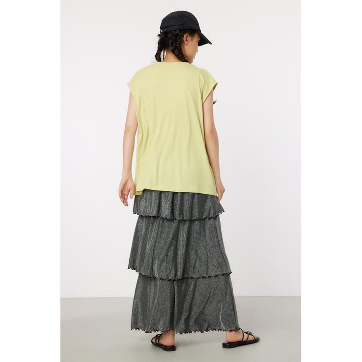 ラメカットティアードスカート | RODEO CROWNS WIDE BOWL | 詳細画像6 