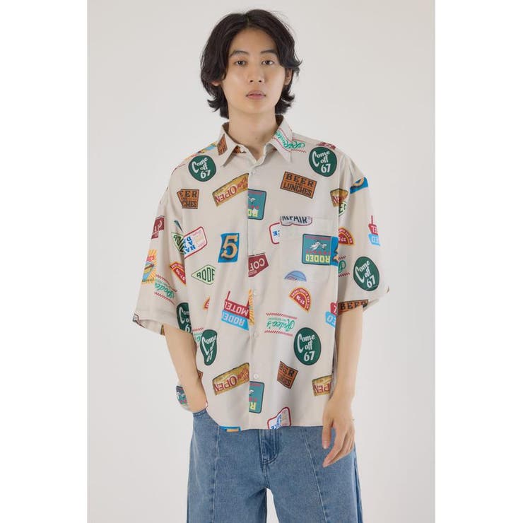 マルチパターンシャツ | RODEO CROWNS WIDE BOWL | 詳細画像9 