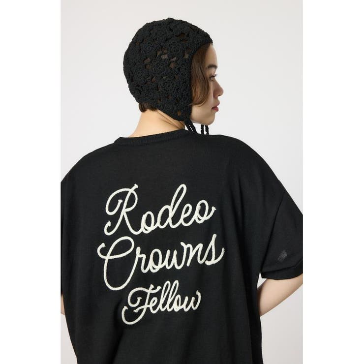 スクリプトロゴニットトップス | RODEO CROWNS WIDE BOWL | 詳細画像7 