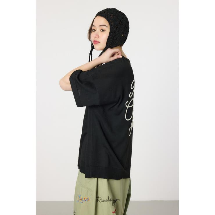 スクリプトロゴニットトップス | RODEO CROWNS WIDE BOWL | 詳細画像8 