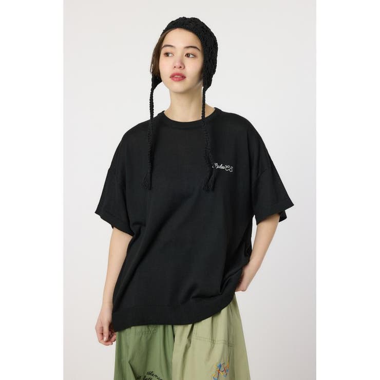 スクリプトロゴニットトップス | RODEO CROWNS WIDE BOWL | 詳細画像9 