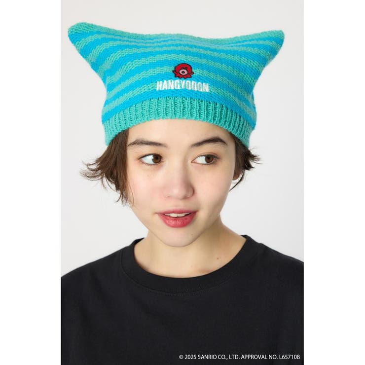 (サンリオキャラクターズ) ネコミミニットビーニー | RODEO CROWNS WIDE BOWL | 詳細画像18 