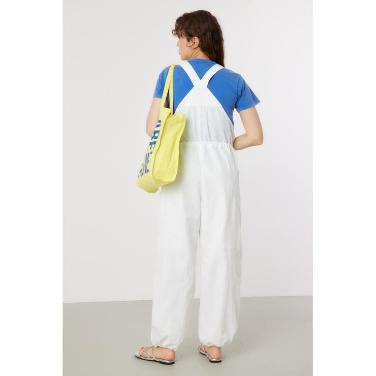 ウエストシャーリング ナイロンサロペット | RODEO CROWNS WIDE BOWL | 詳細画像3 