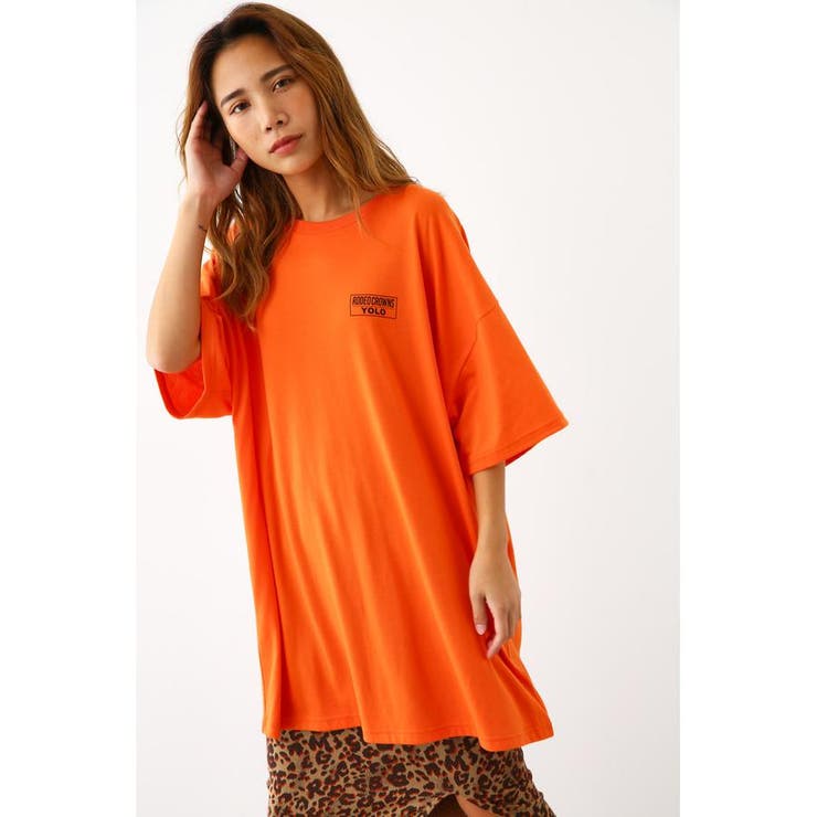 テキストパッチ Tワンピース[品番：BJLW0001401]｜RODEO CROWNS