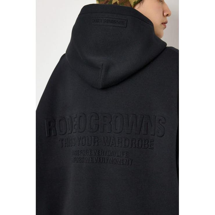 エンボス W-ZIP ビッグ パーカー | RODEO CROWNS WIDE BOWL | 詳細画像6 