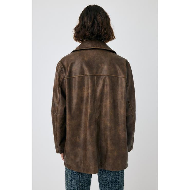AGED F/LEATHER MIDDLE ジャケット | MOUSSY OUTLET | 詳細画像7 