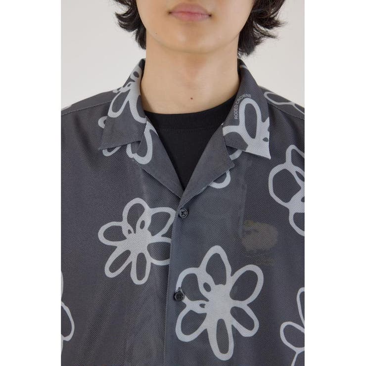 ポリメッシュフラワーシャツ | RODEO CROWNS WIDE BOWL | 詳細画像19 