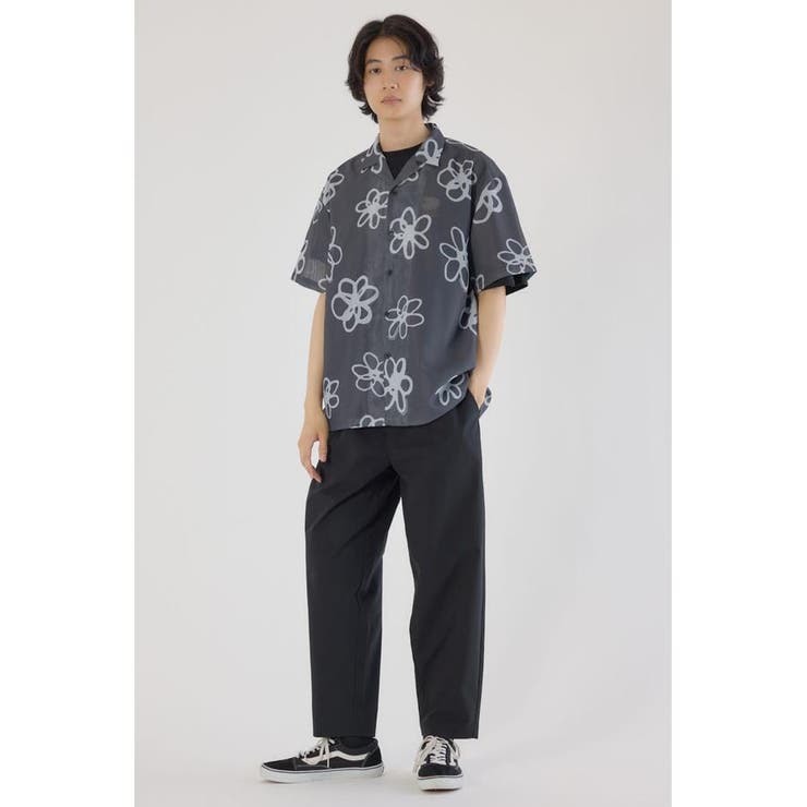 ポリメッシュフラワーシャツ | RODEO CROWNS WIDE BOWL | 詳細画像14 