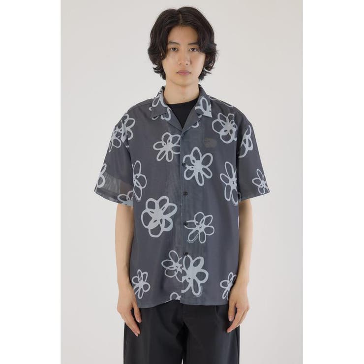 ポリメッシュフラワーシャツ | RODEO CROWNS WIDE BOWL | 詳細画像16 