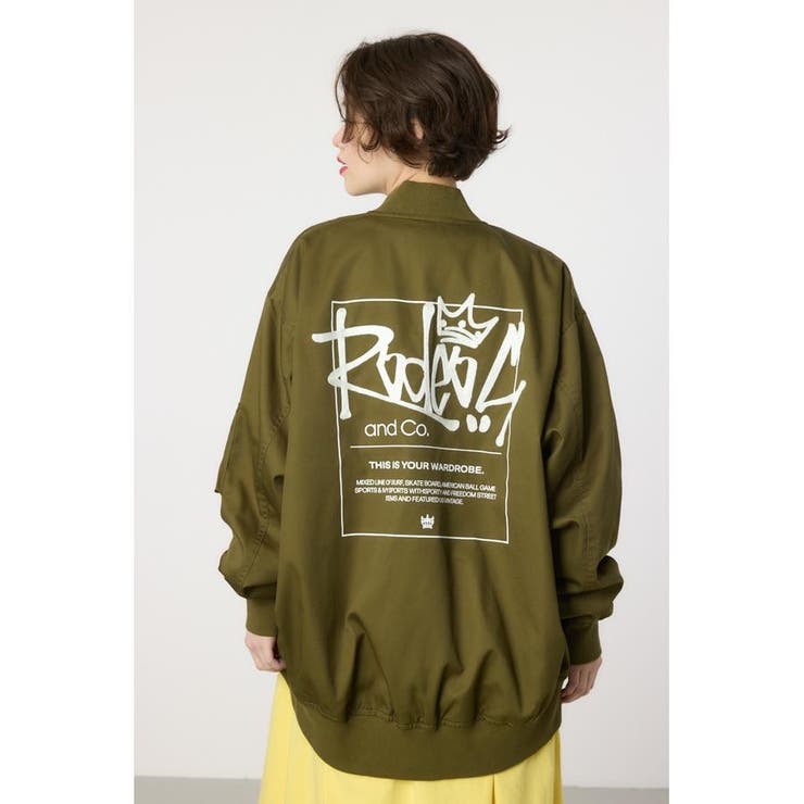 オーバーミリタリーブルゾン[品番：BJLW0029760]｜RODEO CROWNS