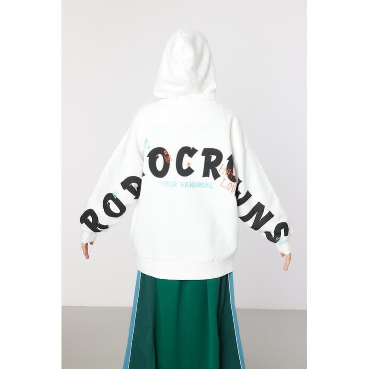 SKETCH LOGO ジップパーカー[品番：BJLW0029567]｜RODEO CROWNS