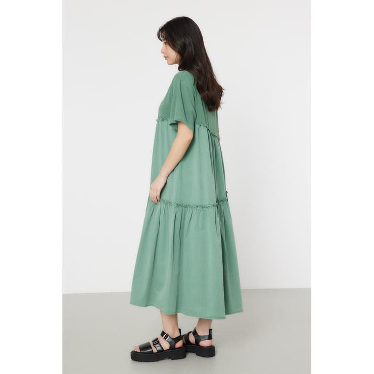 ピグメントギャザードッキングワンピース | RODEO CROWNS WIDE BOWL | 詳細画像18 