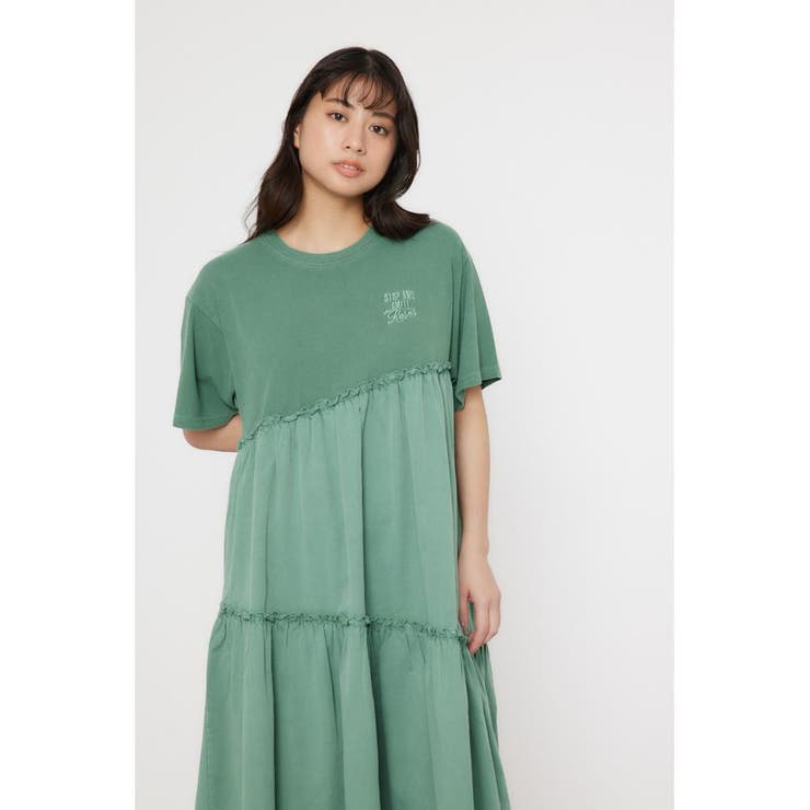 ピグメントギャザードッキングワンピース | RODEO CROWNS WIDE BOWL | 詳細画像20 