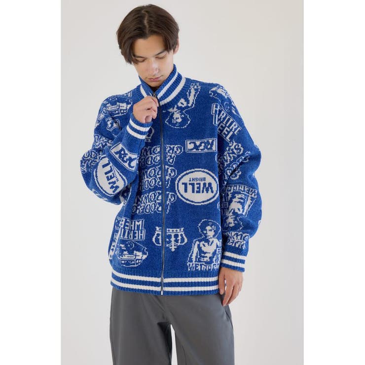 グラフィティーニットスタジャン | RODEO CROWNS WIDE BOWL | 詳細画像15 