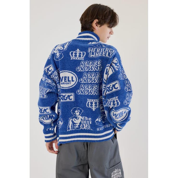 グラフィティーニットスタジャン | RODEO CROWNS WIDE BOWL | 詳細画像18 