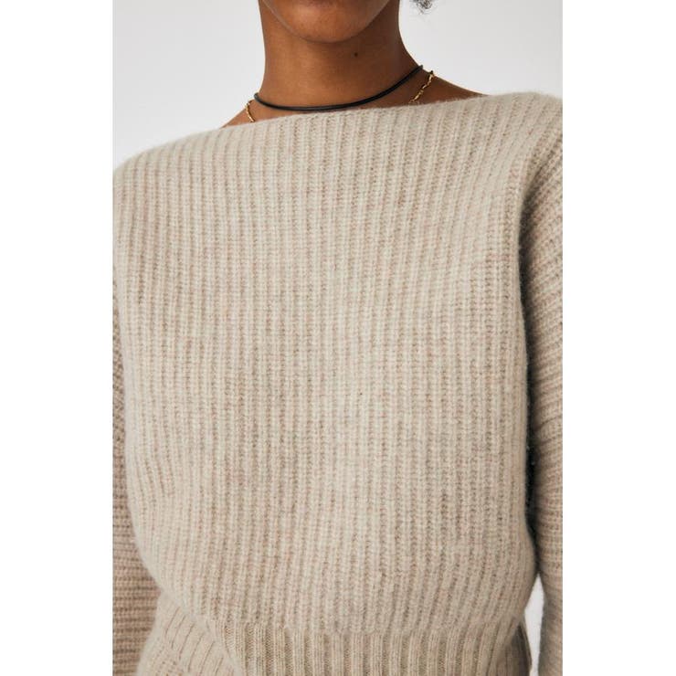 WOOLBANANA SLEEVE WOOL ニット | MOUSSY OUTLET | 詳細画像6 