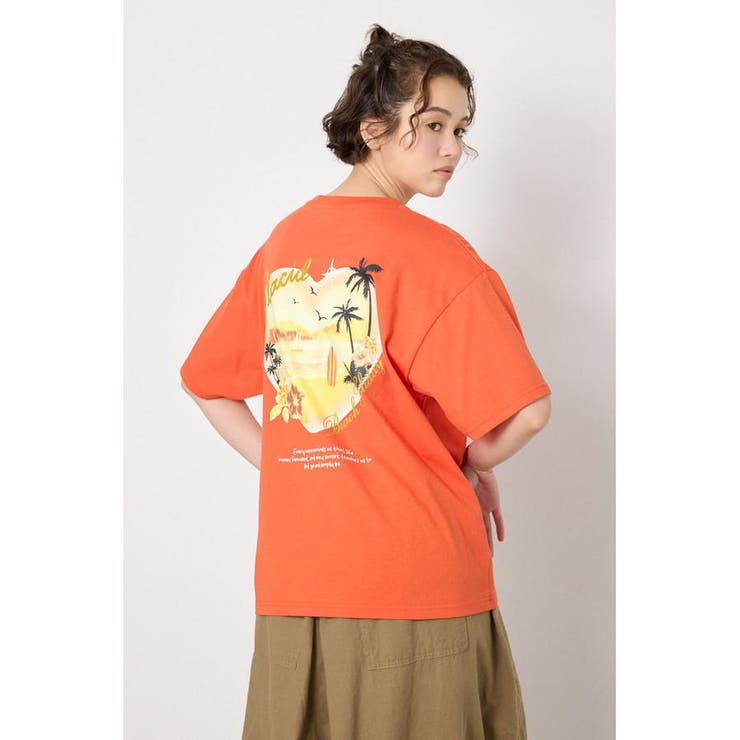 ビーチ柄Tシャツ | RODEO CROWNS WIDE BOWL | 詳細画像21 