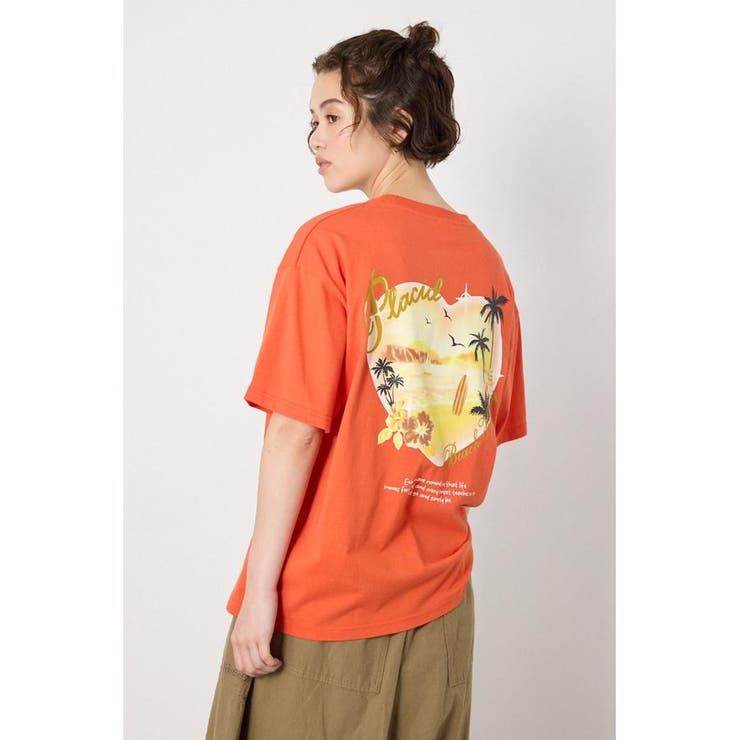 ビーチ柄Tシャツ | RODEO CROWNS WIDE BOWL | 詳細画像22 