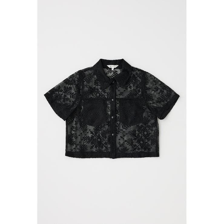 BLK | CHEMICAL レースシャツ | MOUSSY OUTLET