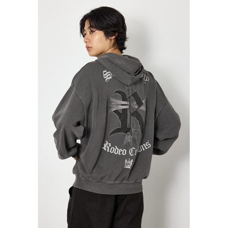 L/BLK1 | Gothic フーディー | RODEO CROWNS WIDE BOWL